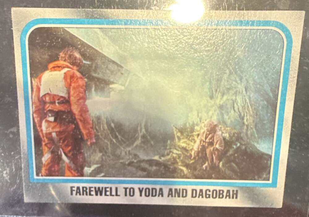 Vintage 1980 Star Wars the Empire Strikes Back Trading Cards, Dagobah Collection